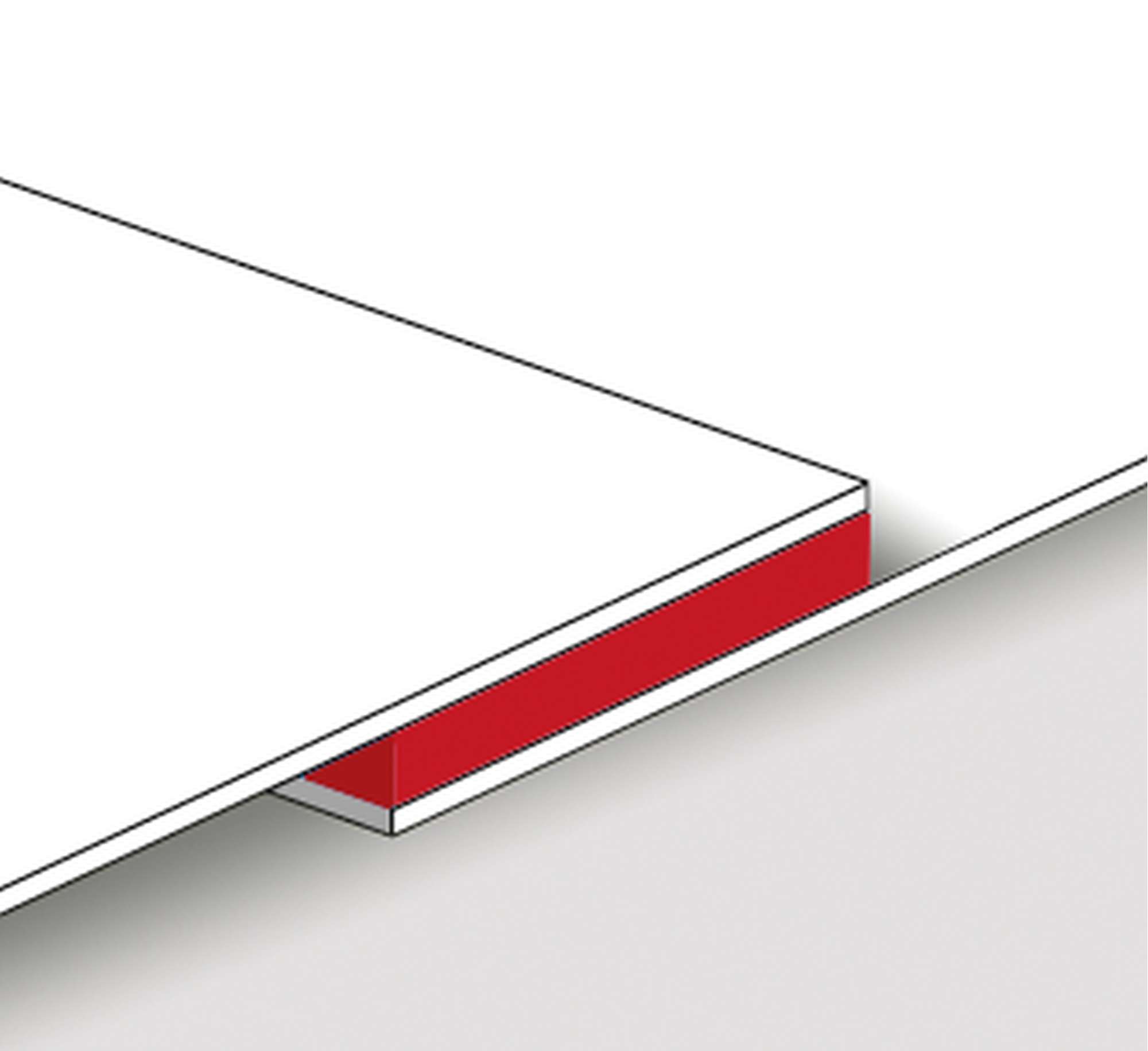 tesafix 61914 Repulpierbares, doppelseitig klebendes Ansatzband