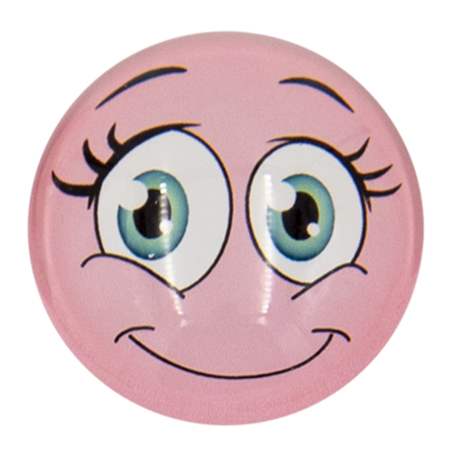 WEDO Magnete aus Glas f.sortiert, rund 35 mm Pastellfarben