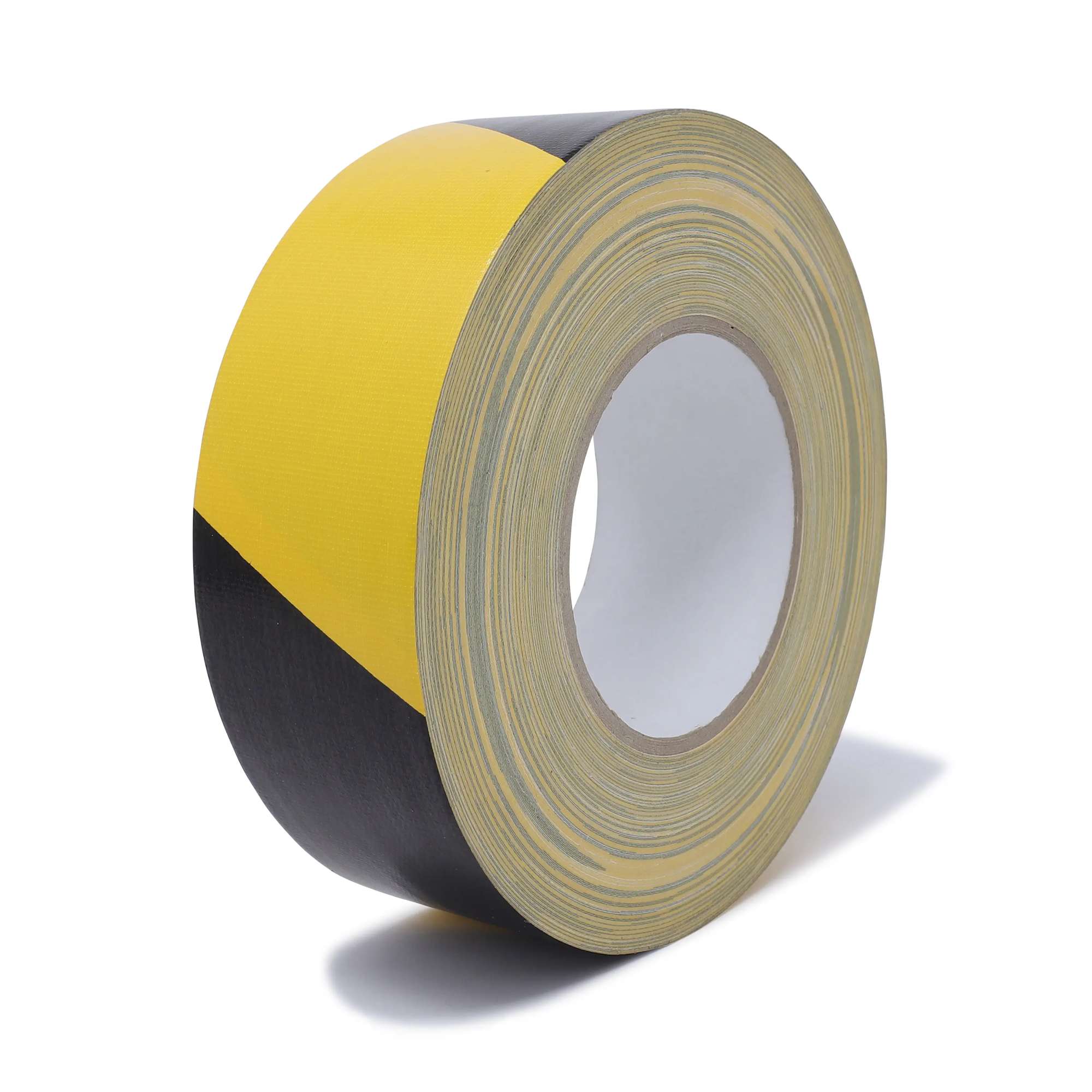 gws Panzertape 3997351 UV-  beständig mit 80 Mesh- Gewebe, Schwarz-Gelb 50 m x 50 mm