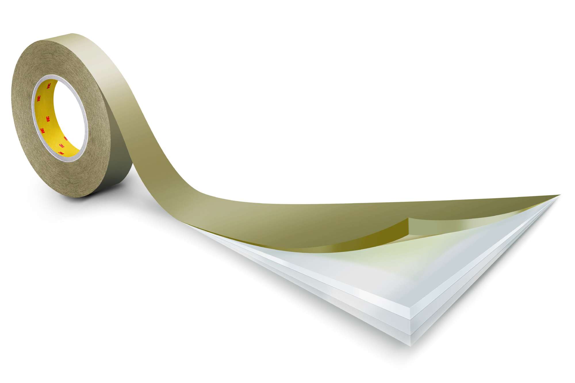 3M415-000 3M 415 PE-Klebeband doppelseitig, 33 m x 25 mm, transparent