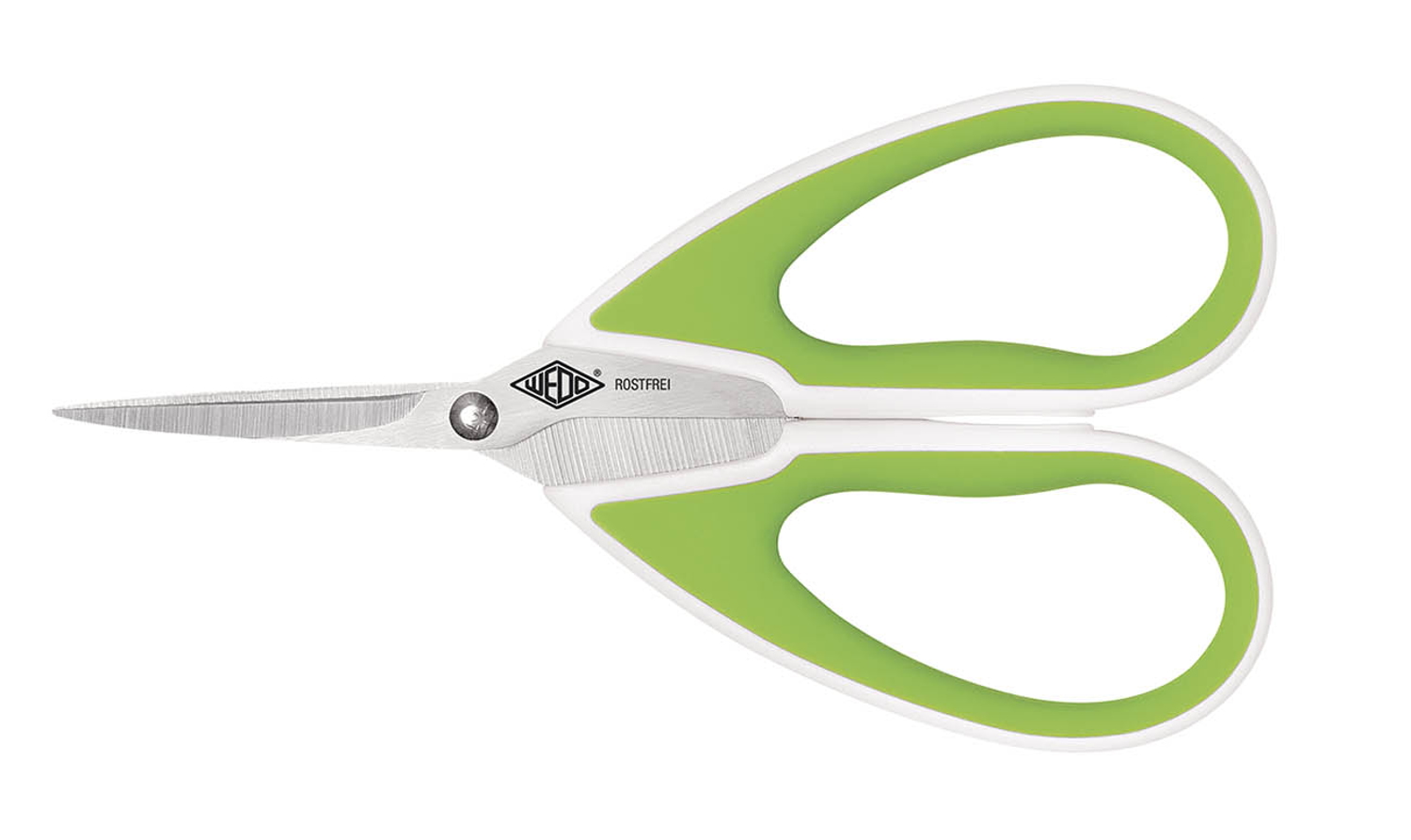 WEDO Bastelschere Edelstahl 15 cm, Comfortline Softgriff gn.ws