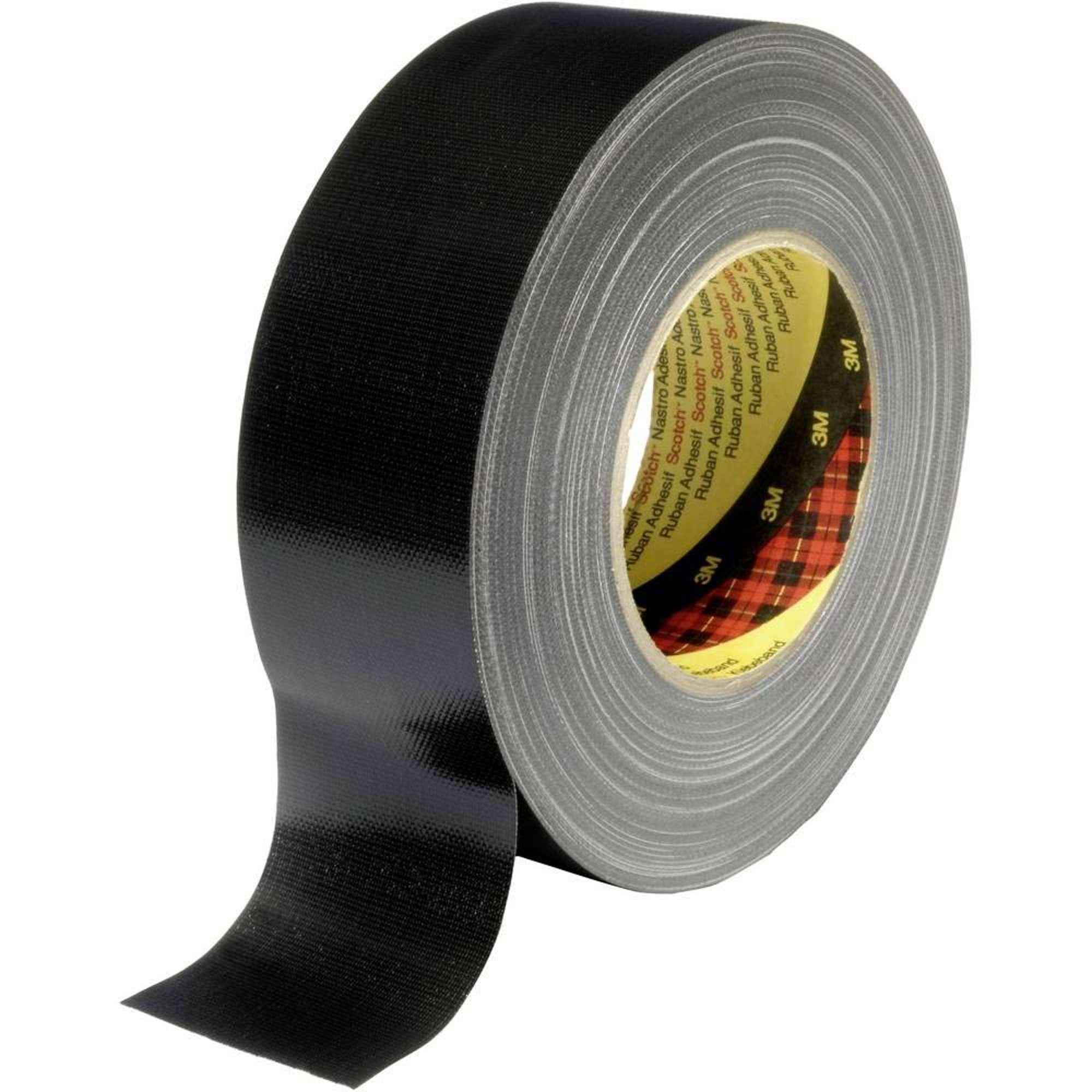 3M 389 Gewebeklebeband, 50 m x 25 mm, schwarz