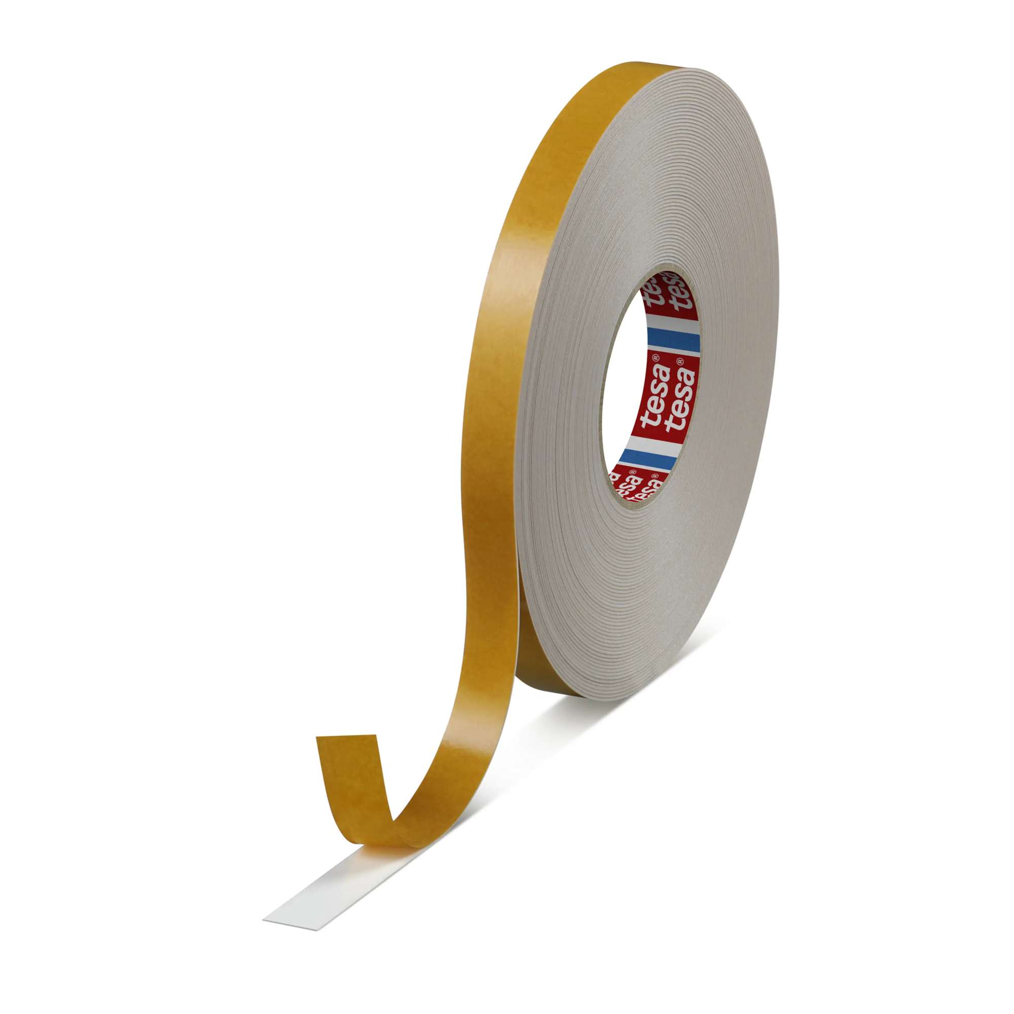 4957-011 tesa 4957 PE-Schaumstoffklebeband, 25 m x 19 mm, weiss