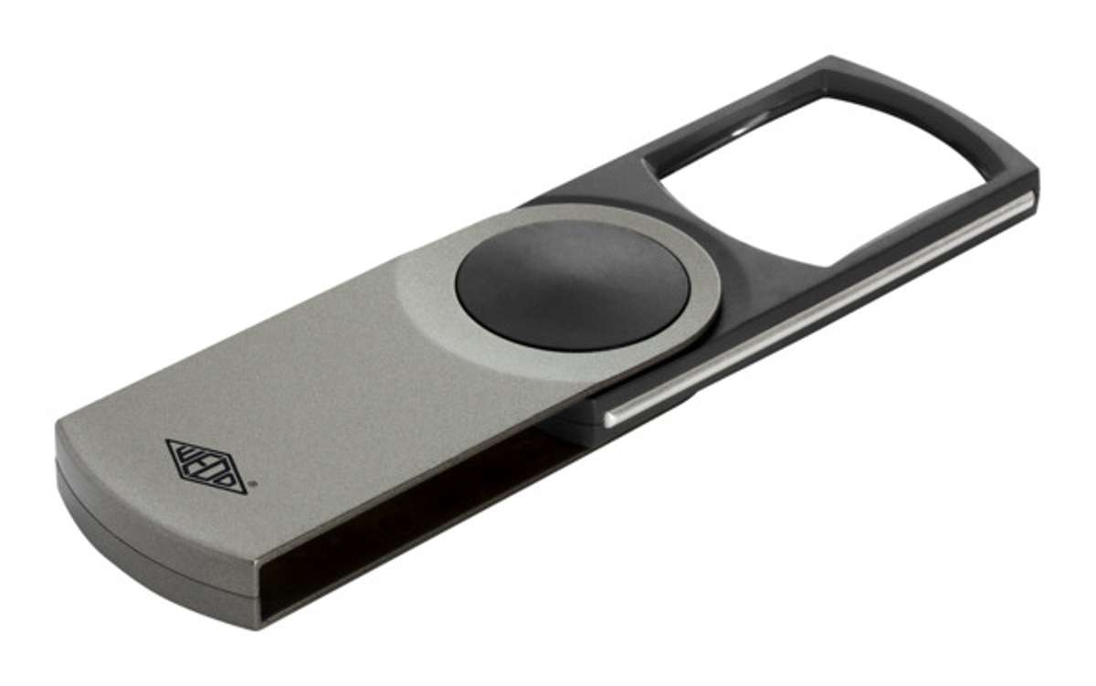 WEDO Lupe eckig beleuchtet si, incl. Batterien Swing it lose