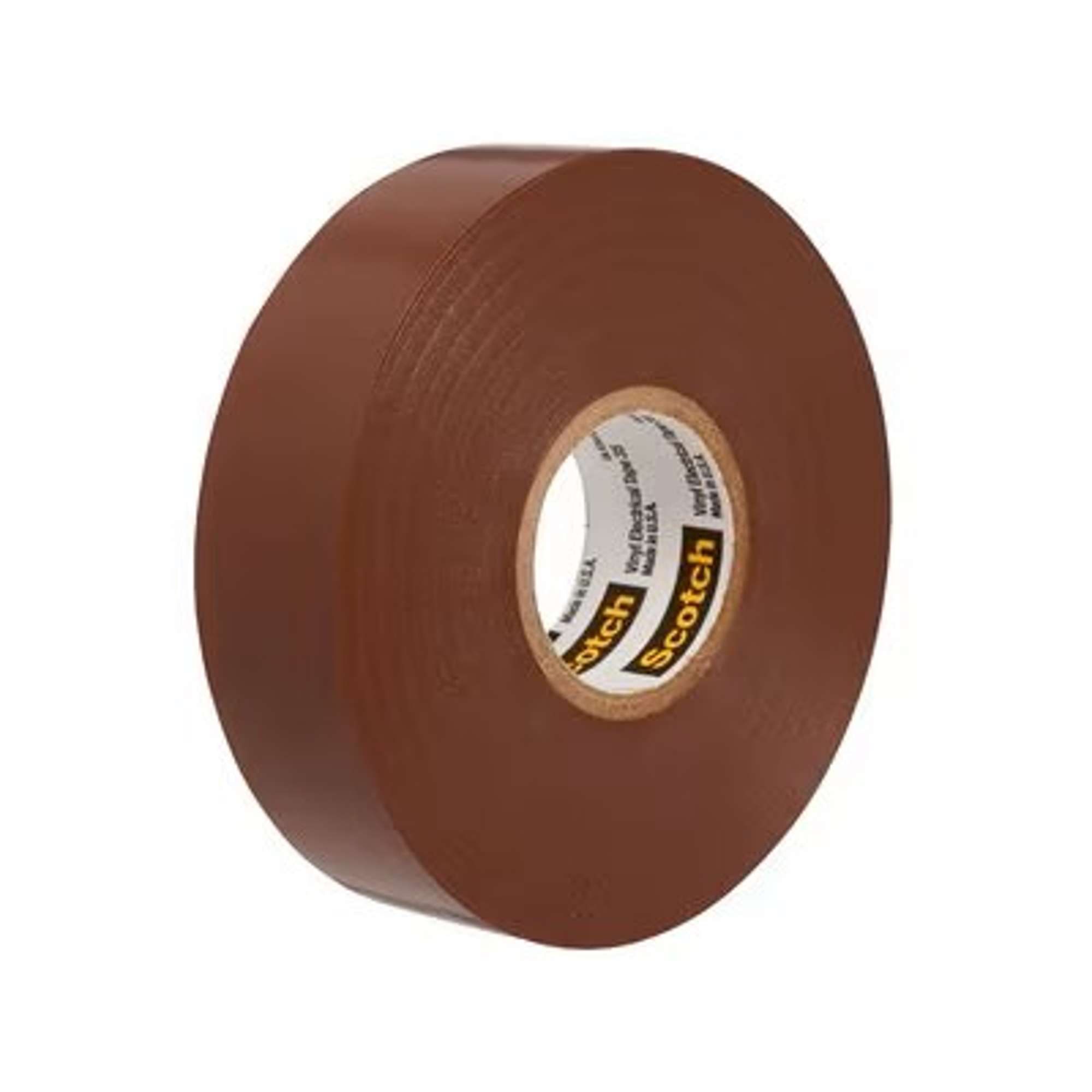 3M Scotch 35 Vinyl Elektro-Isolierband, 20 m x 19 mm, braun