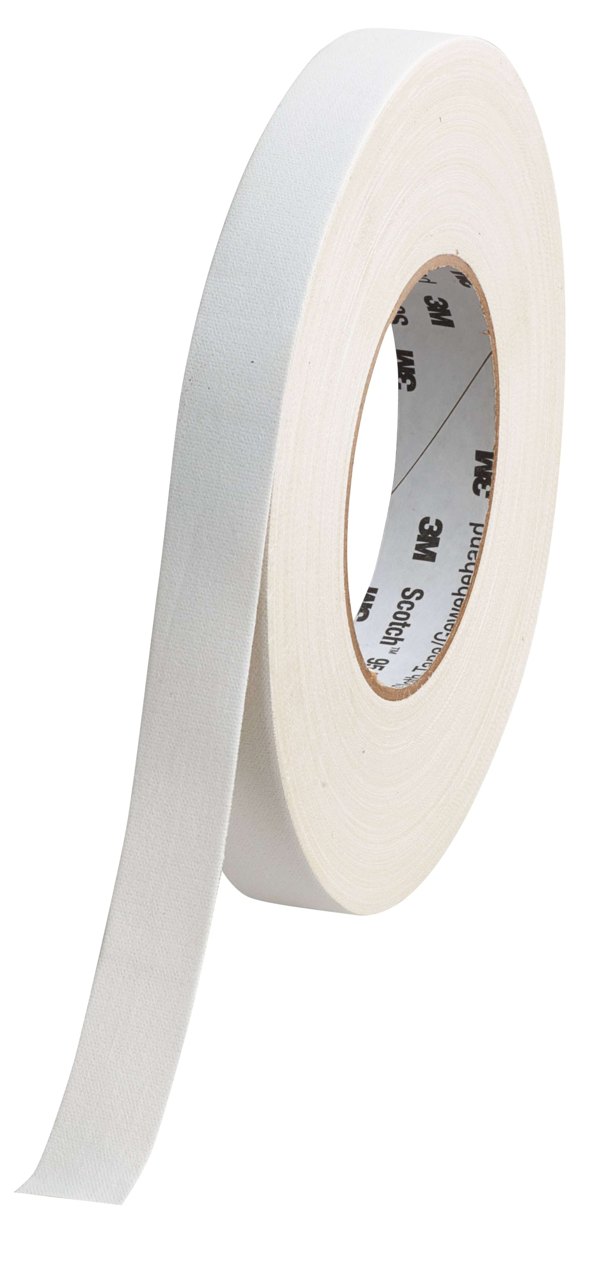3M Scotch 9545N Gewebeband, 50 m x 19 mm, weiss