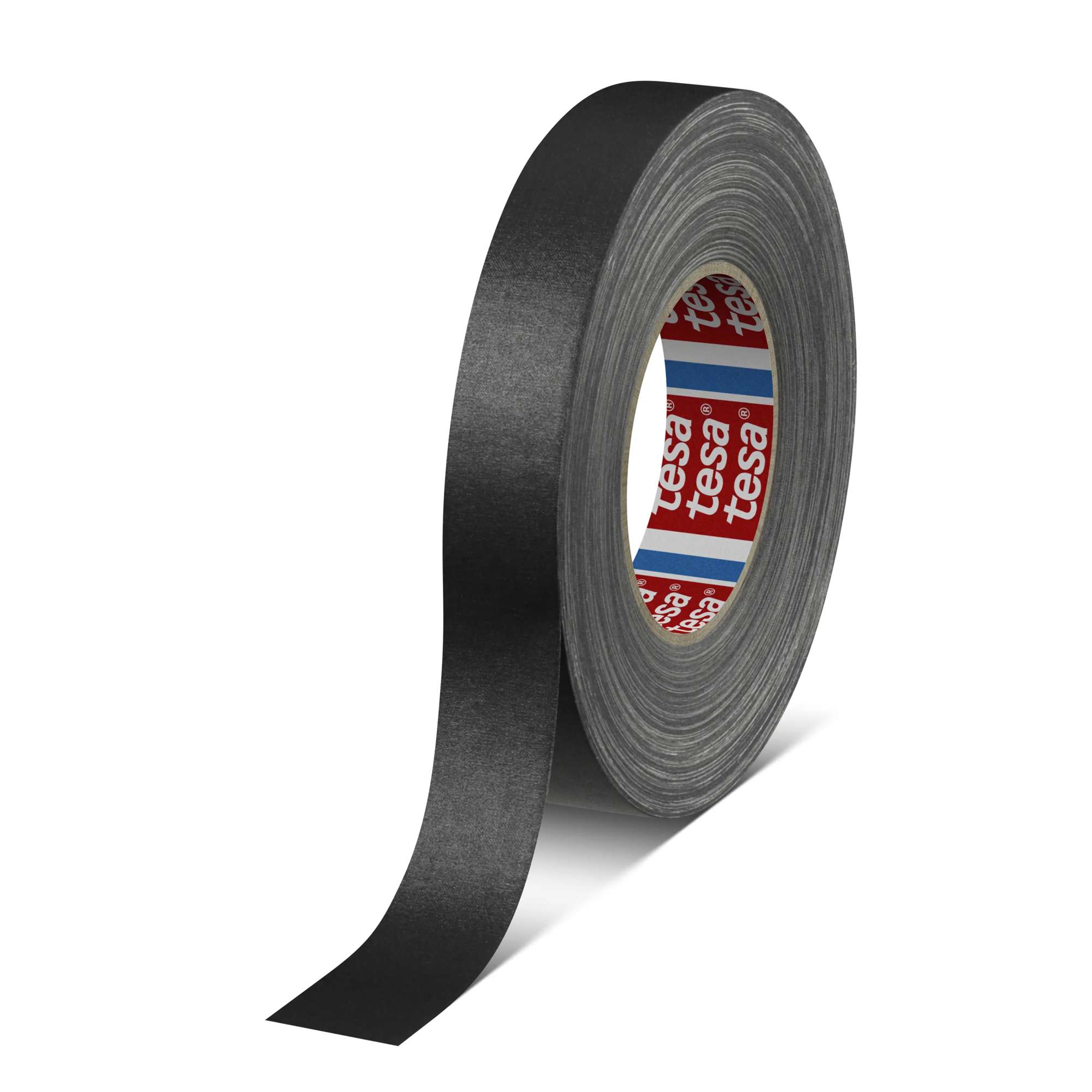 4661-001 tesaband 4661 Kunstoffbeschichtetes Universal-Gewebeklebeband, 50 m x 25 mm, schwarz