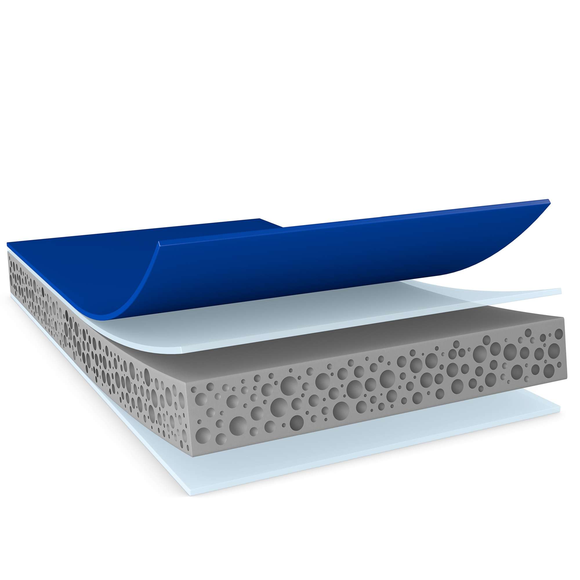 tesa ACXplus 77808 Primerless Line doppelseitiges Acrylatschaumklebeband, 33 m x 75 mm, grau