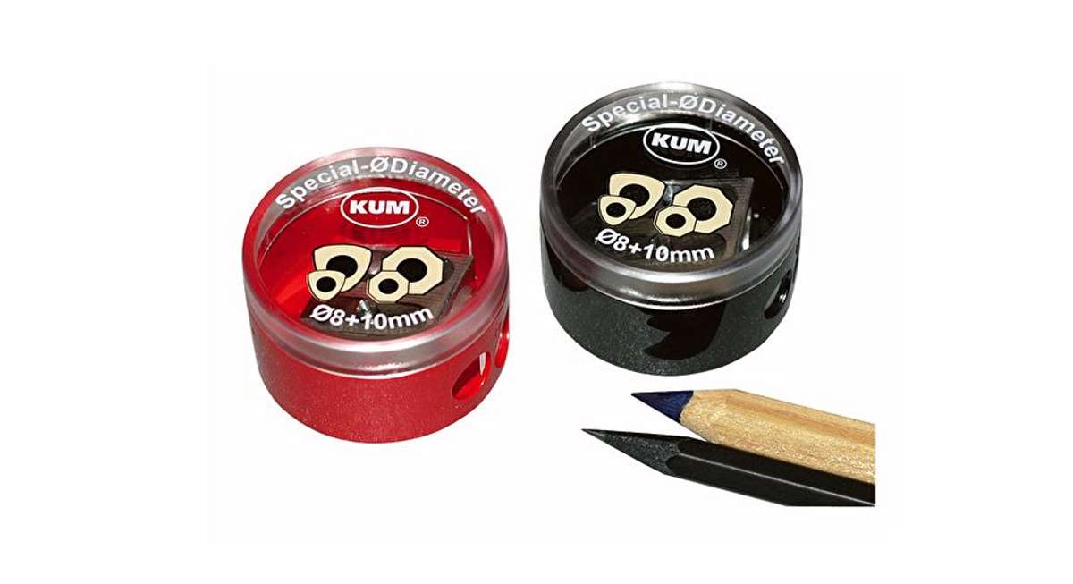 WEDO Spitzdose doppelt 3-kant, KUM 208-M2 f.sort