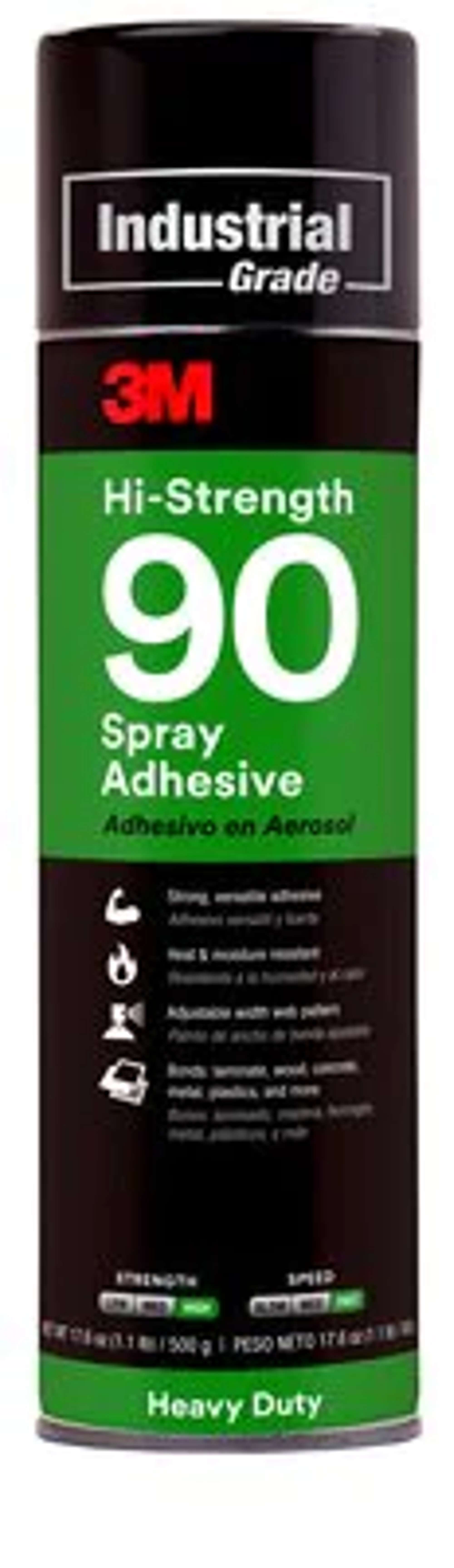 3M90-000 3M Spruehklebstoff auf Basis Synthetischer Elastomere Hi-Strength 90, Beige, 500 ml