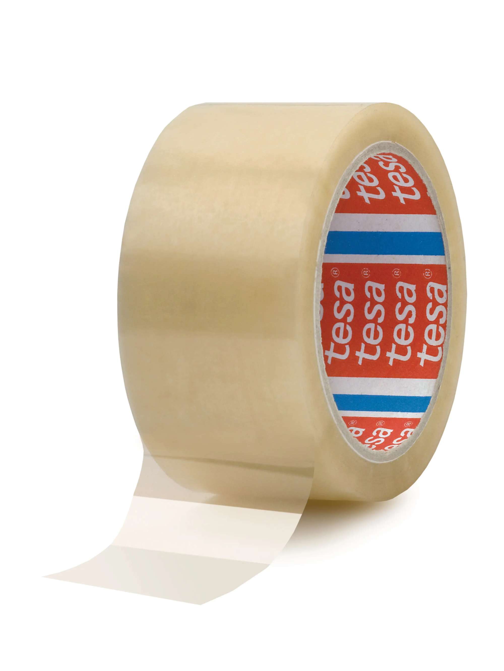 tesa 64044 Premium PP Packband, 66 m x 50 mm, transparent