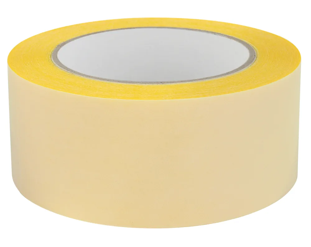 Gaffer-Tape 205 Messe-Teppichfolienband, zweiseitig klebend, 25 m x 50 mm, gelb