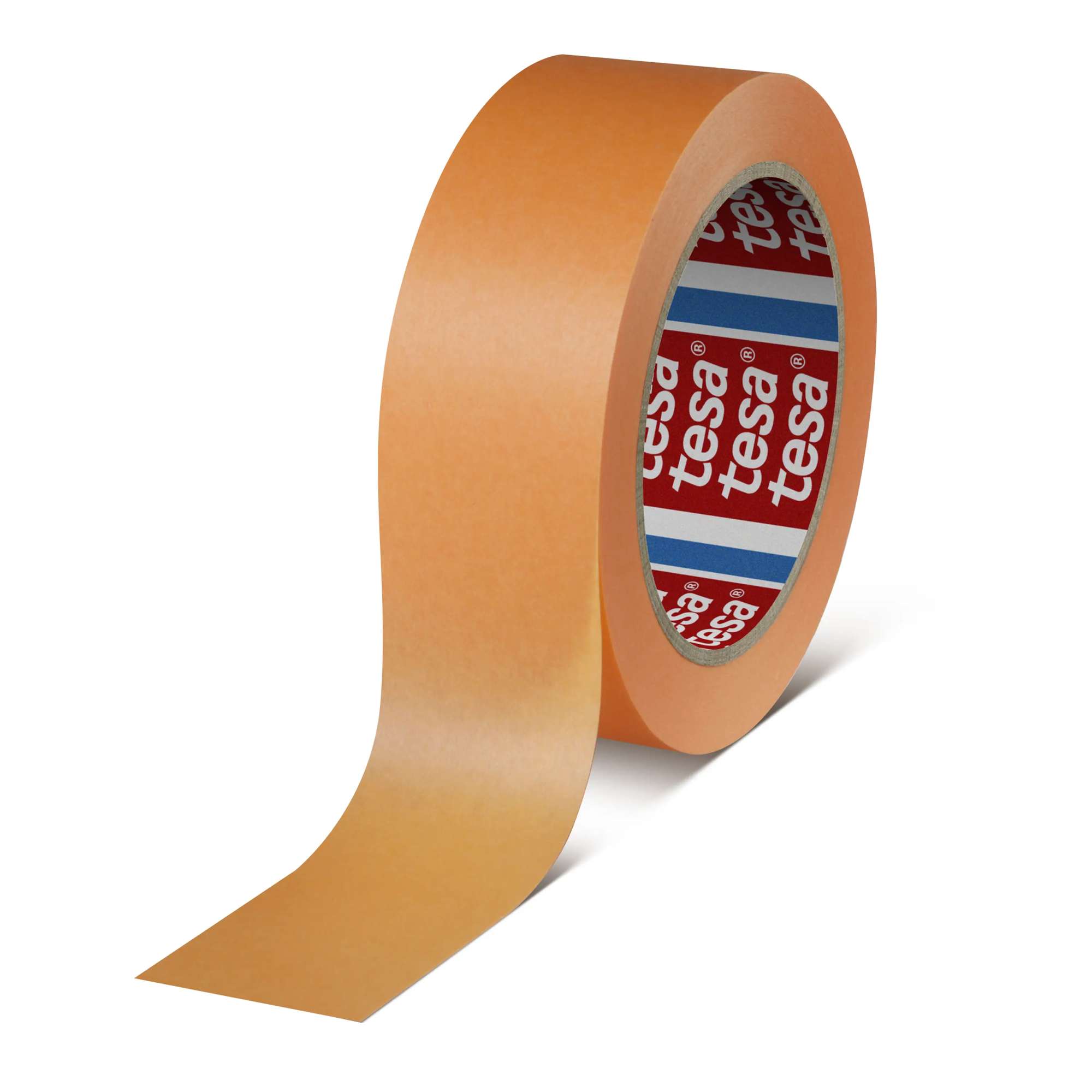 tesa 4342 Premium Praezions-Kreppklebeband, 50 m x 38 mm, orange