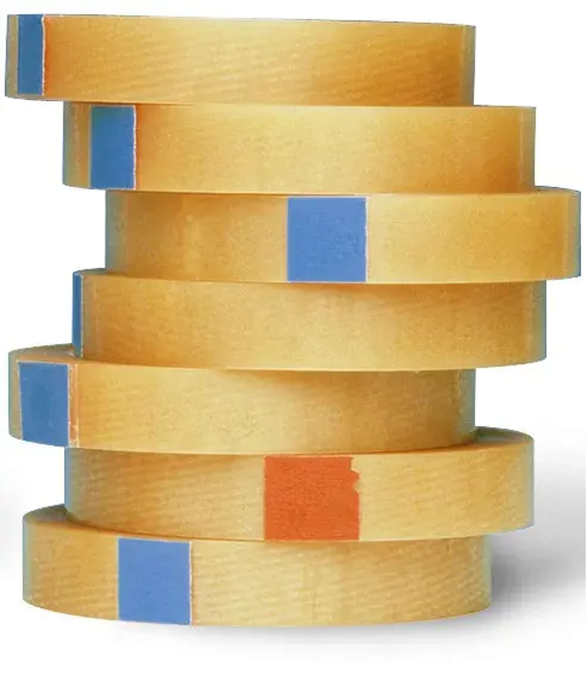 4104-008 tesa 4104 PVC Premium transparenter Packband-Klebefilm, 66 m x 50 mm, transparent