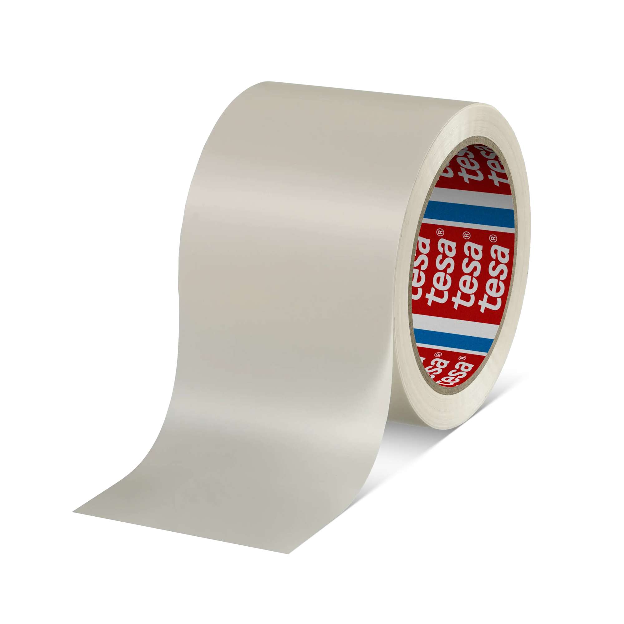 tesa 4120 PVC Packband Hi-Tack, 66 m x 75 mm, weiss