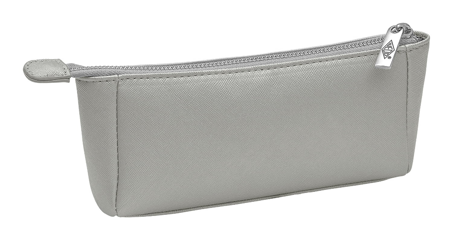 WEDO Mäppchen Clutch silber, metallic