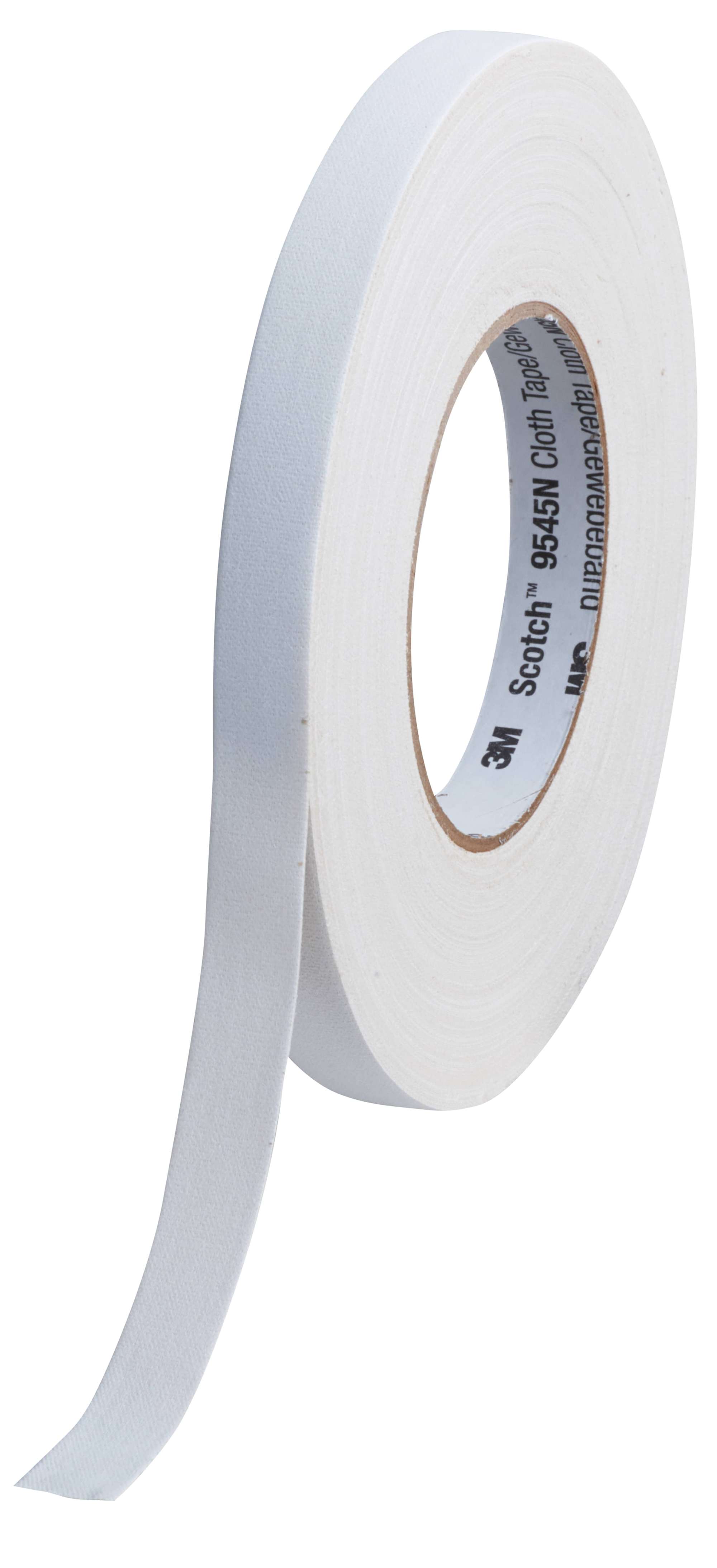 3M Scotch 9545N Gewebeband, 50 m x 15 mm, weiss