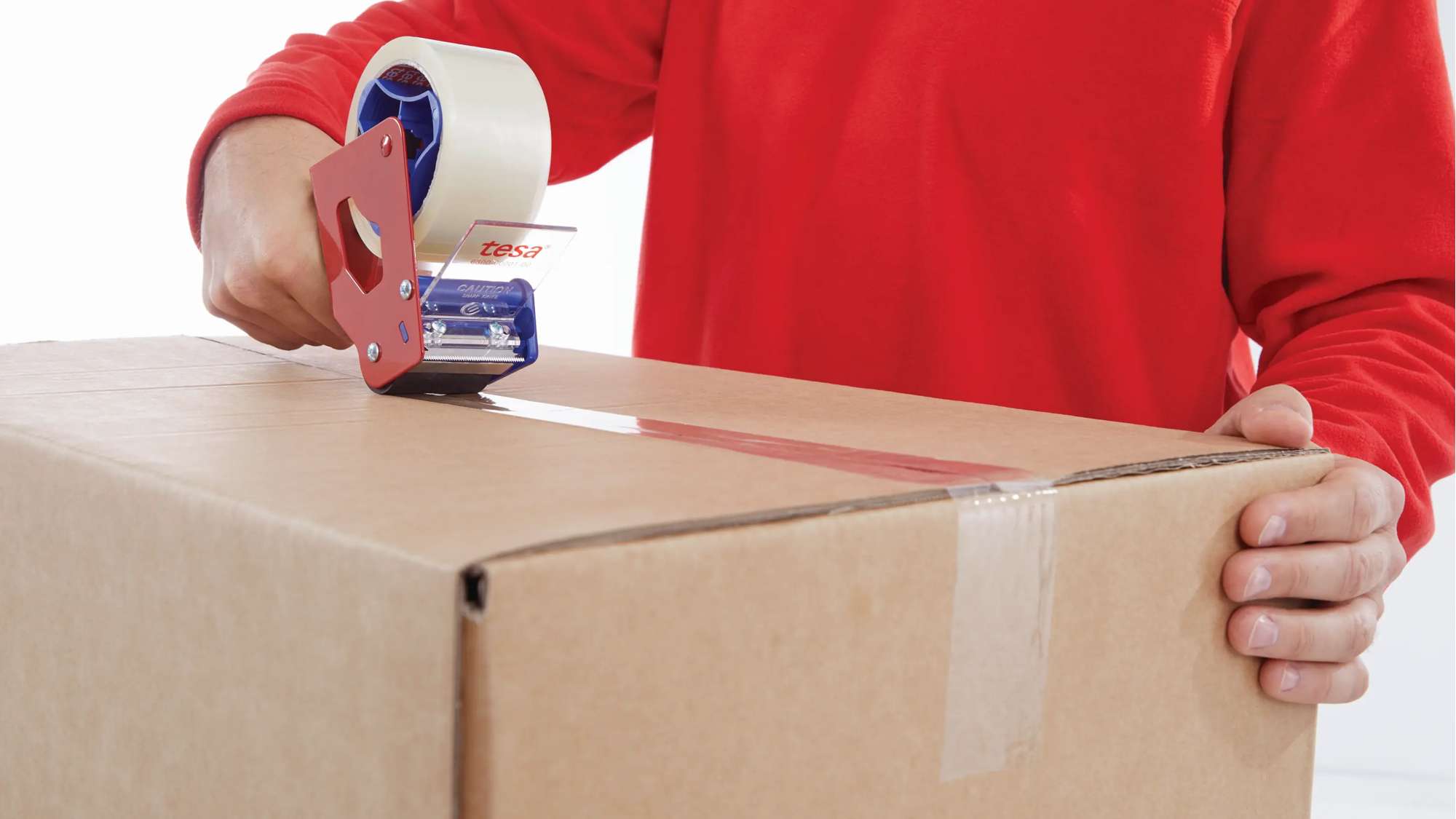 64014-000 tesa 64014 Packband PP leise, 66 m x 50 mm, transparent