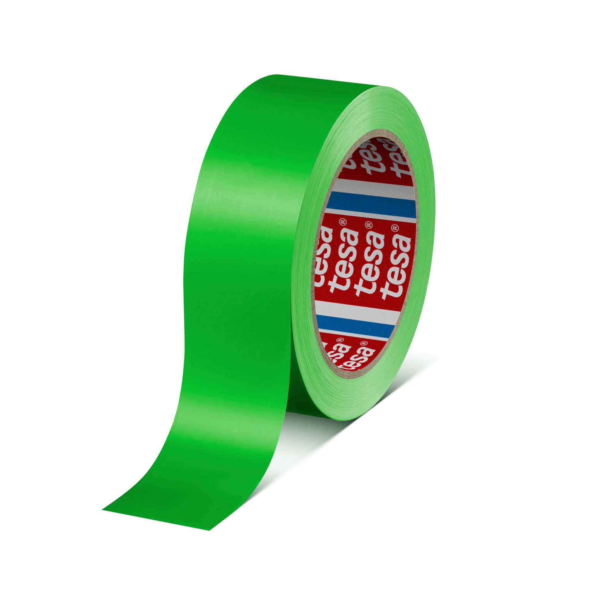 tesa 60404 PVC Klebeband fuer Innenverpackungen, 66 m x 38 mm, gruen
