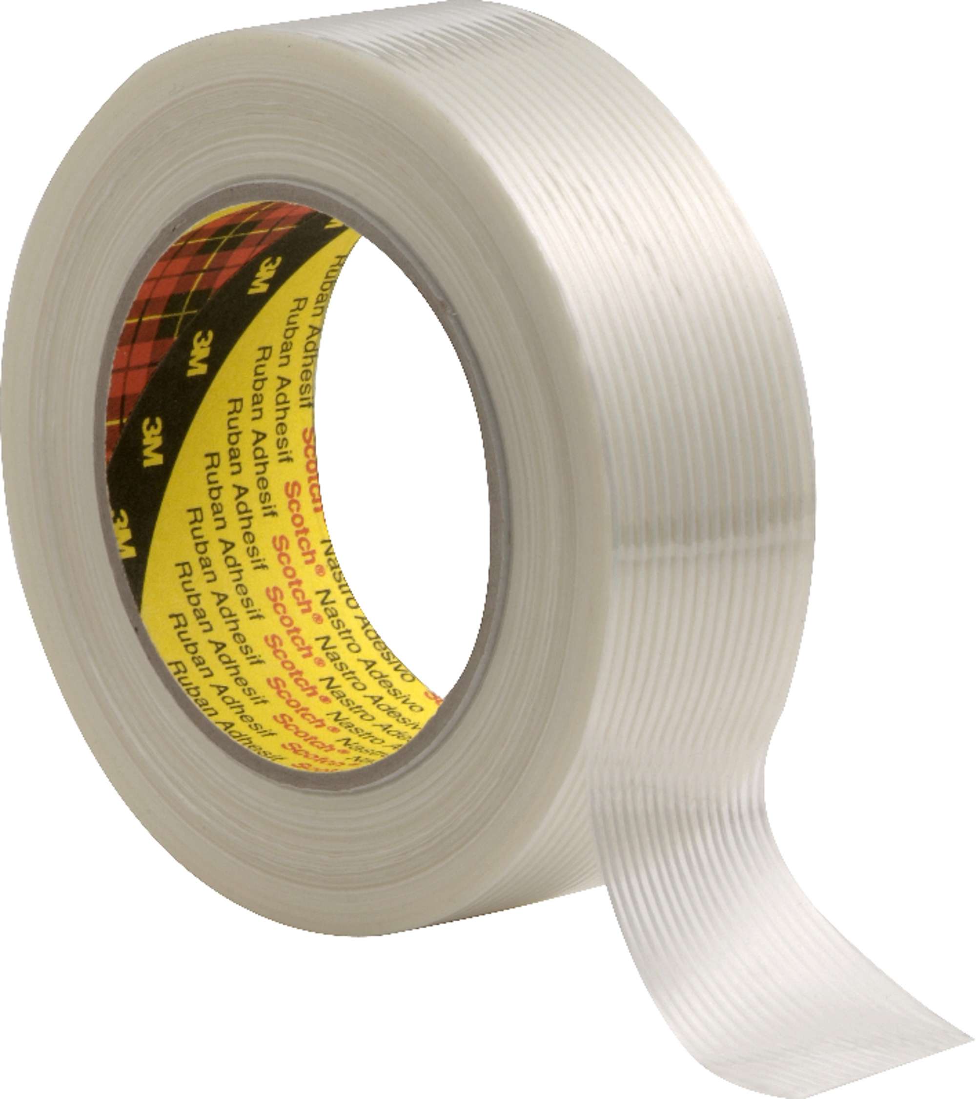 Scotch Universelles Filamentklebeband 8957, 50 m x 50 mm, transparent