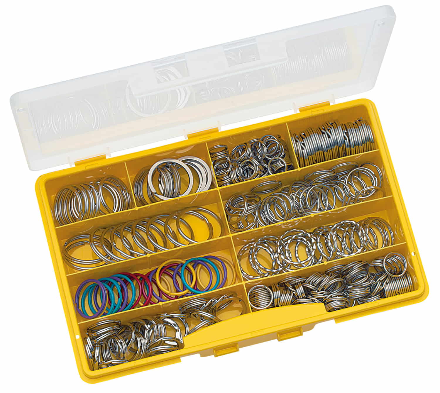 WEDO Schlüssel Met.Ringe 38mm, si