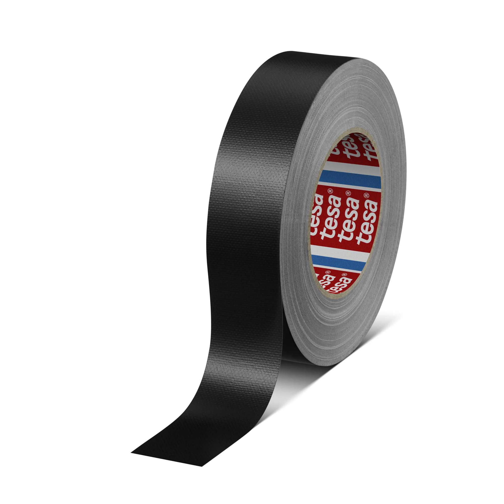 tesa 4688 Klebstarkes Standard-Gewebeband, 50 m x 38 mm, schwarz
