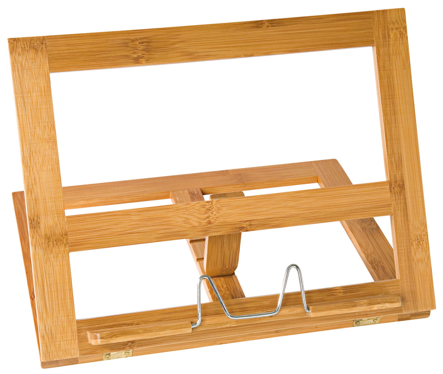 WEDO Buchständer Holz Bambus br, große Ausführung