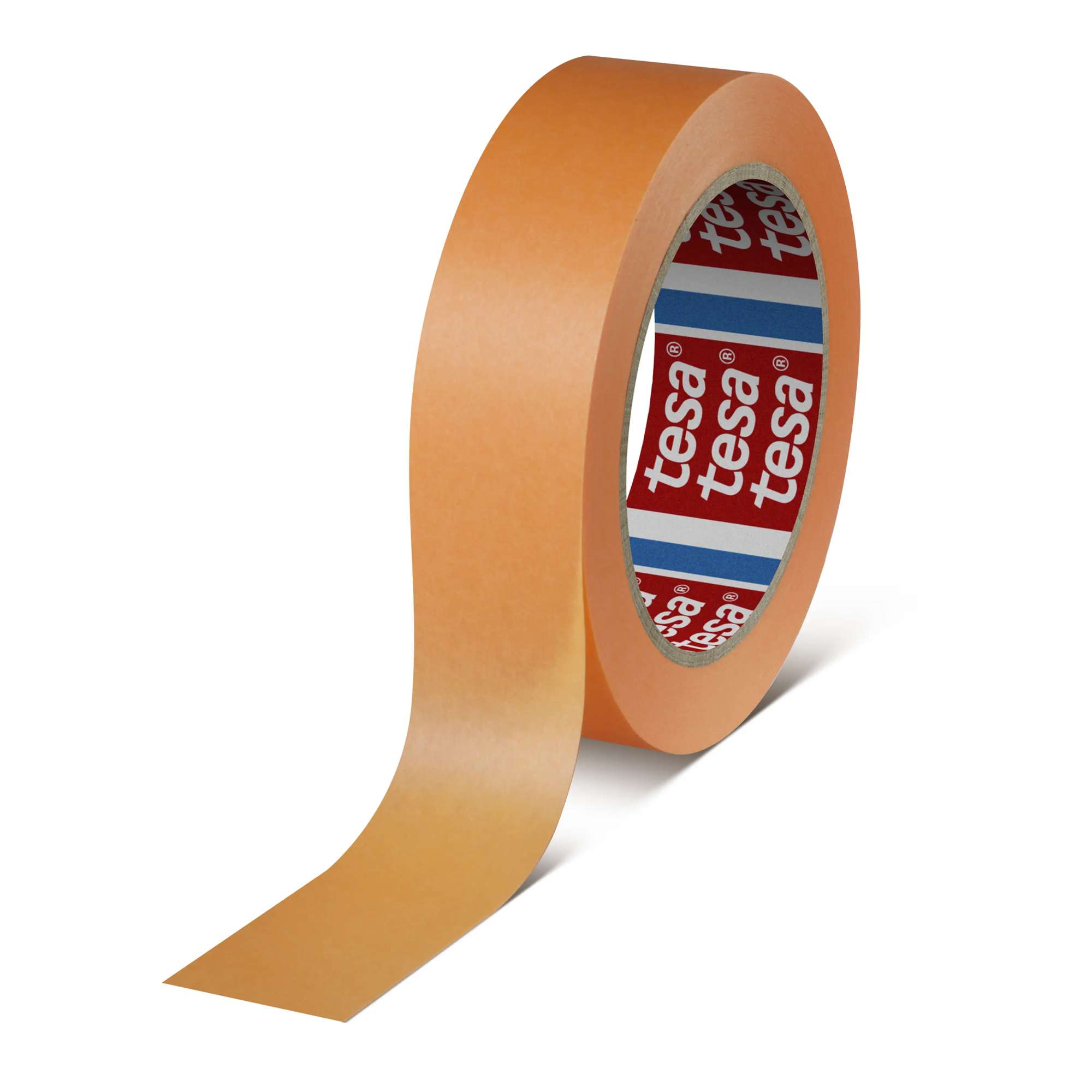 4342-001 tesa 4342 Premium Praezions-Kreppklebeband, 50 m x 30 mm, orange