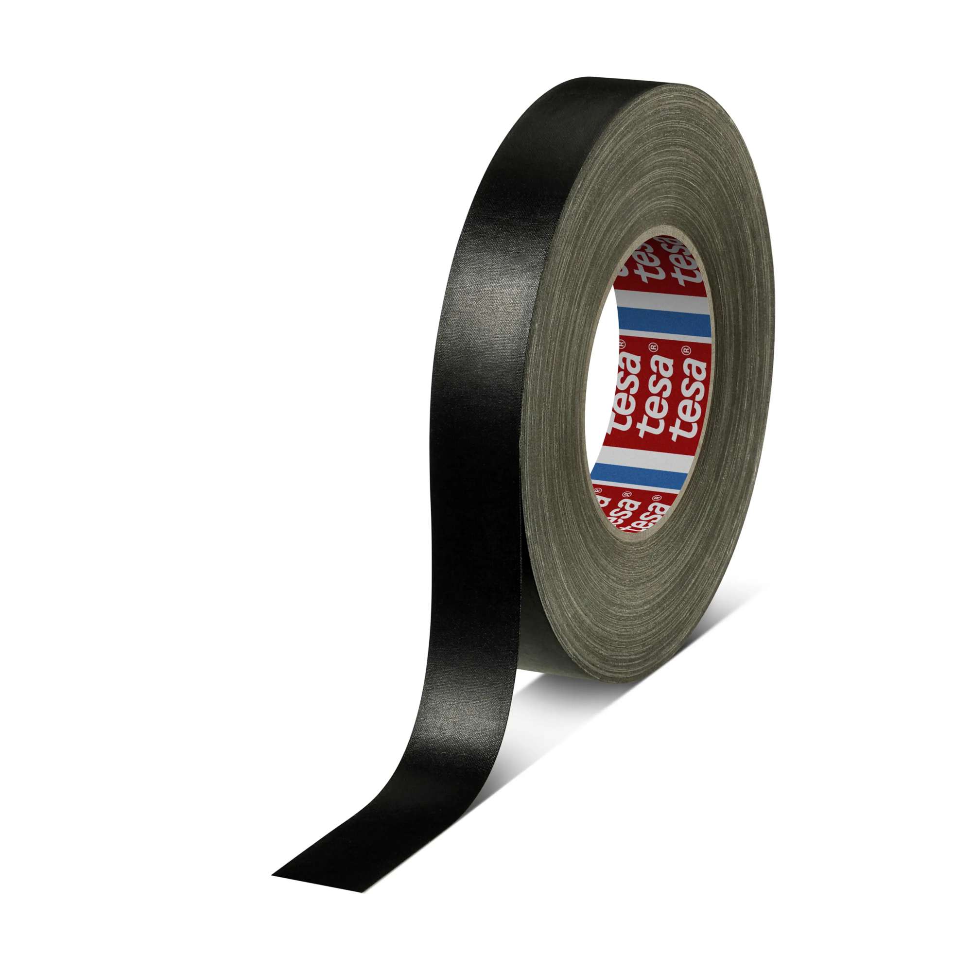 tesaband 4657 Hochtemperaturbestaendiges Spezialgewebeband, 50 m x 25 mm, schwarz
