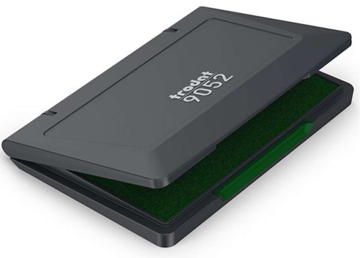 WEDO Stempelkissen gn, Trodat 9052, 11 x 7 cm