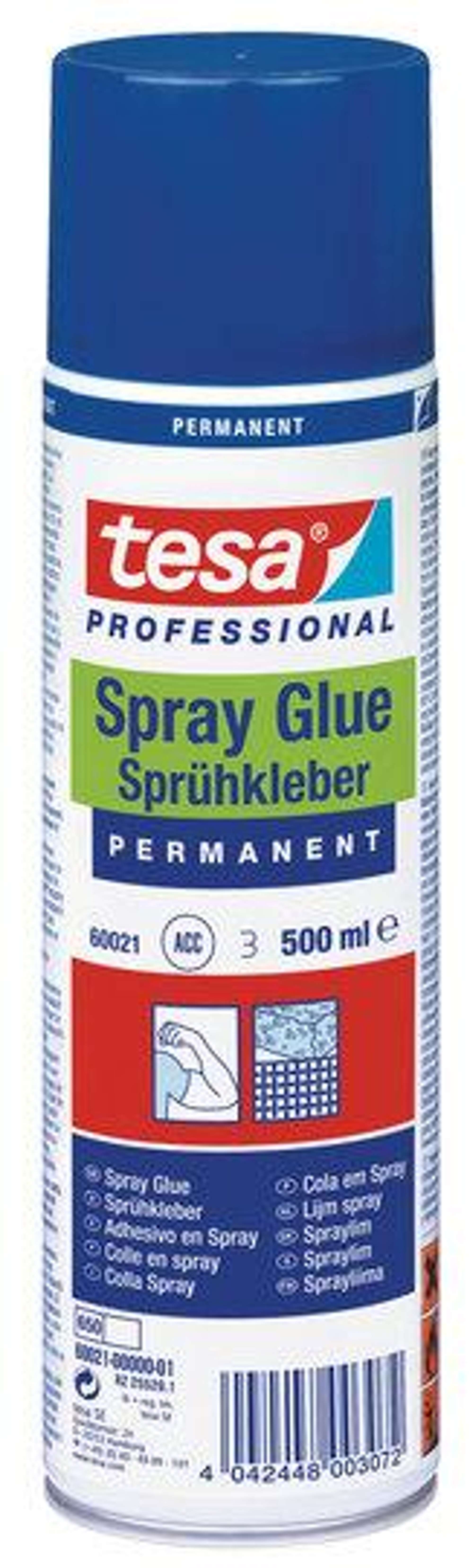 tesa Sprühkleber PERMANENT, 500 ml