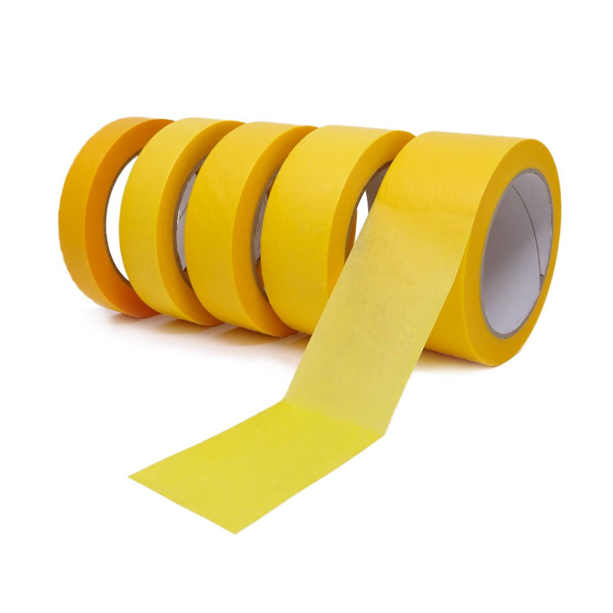 Malerkrepp Washi Tape Goldband Bofa Tape - 10 Einzelrollen 50 mm x