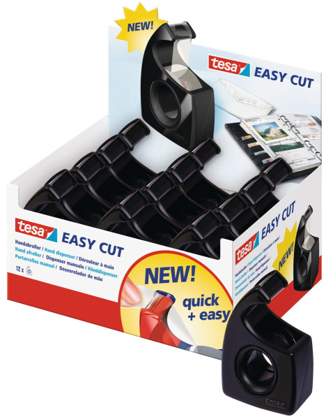 tesa® Easy Cut® Handabroller, leer