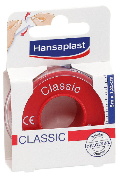 Hansaplast Classic Pflaster Rolle 5 m lang und 2,5 cm Breit