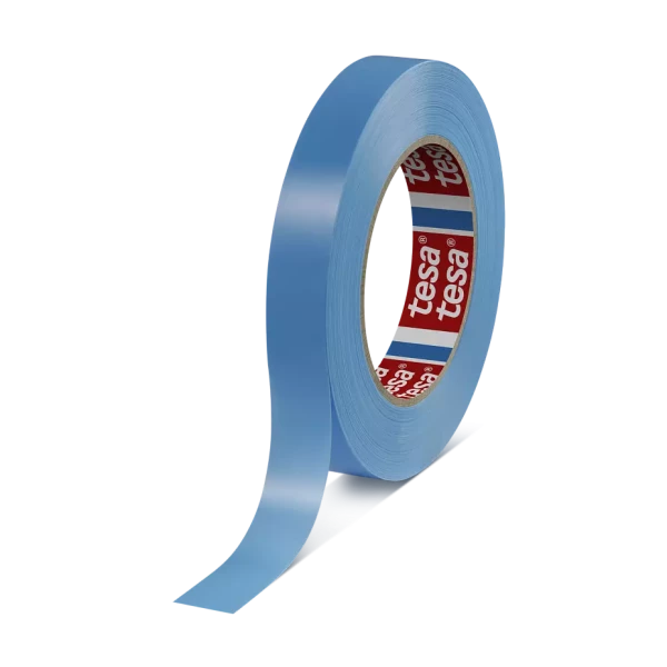 tesa 64284 Hochreißfestes Strapping-Klebeband blau 66 m x 19 mm