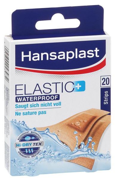Hansaplast Elastic + Waterproof Flexibles und wasserfestes 