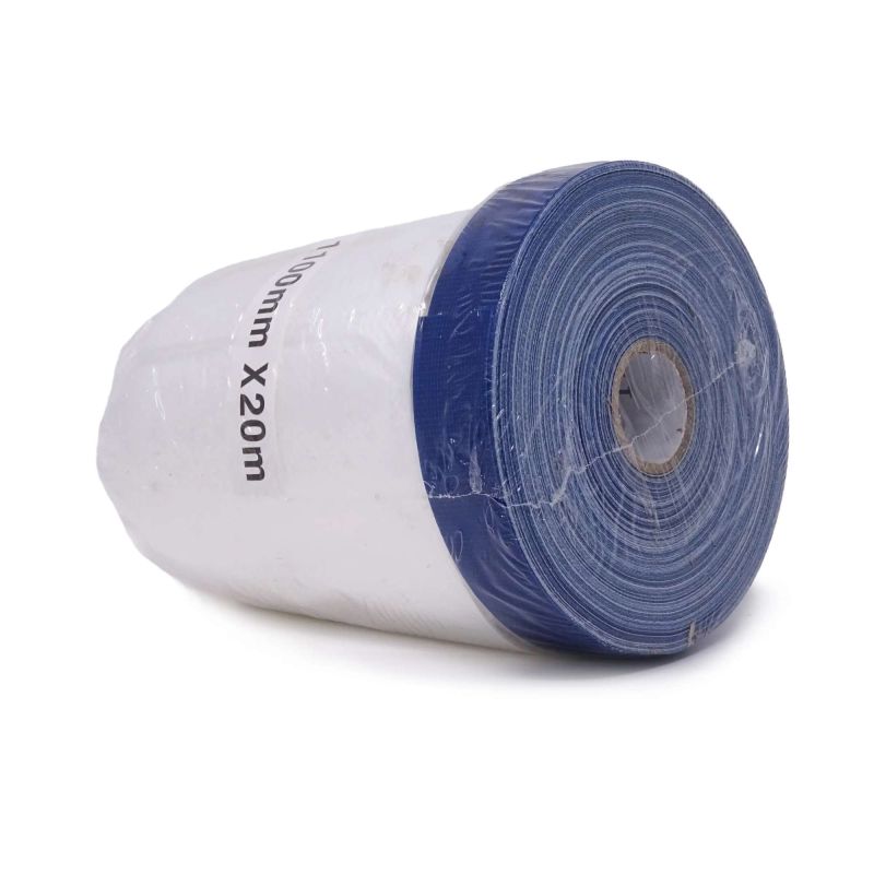 GWS Maler-Abdeckfolie mit Gewebeklebeband